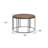 Abraxas Solid Wood Top Single Coffee Table