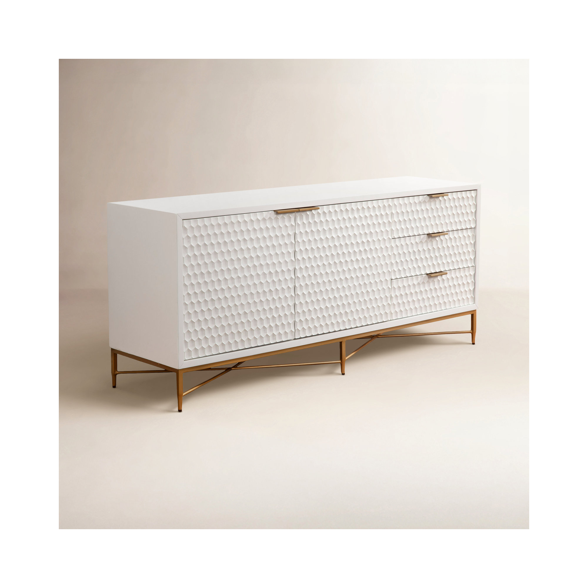 Capra 64" Media Console, White