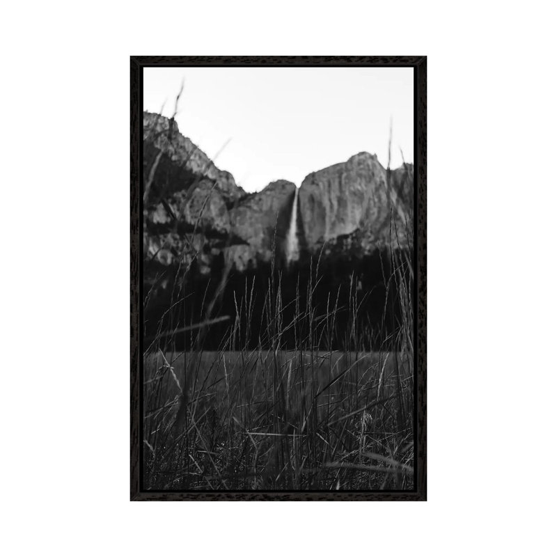 Yosemite Falls VI by Bethany Young - Print on Canvas, Black Framed, 101.6cm H x 66.04cm W x 3.81cm D