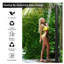 7.4Ft 10.6 Gallon Solar Heated Shower,