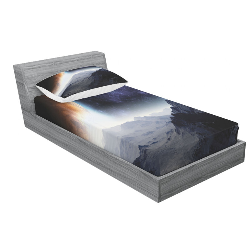 Microfiber Sheet Set, Twin XL Sheet Set with Fitted Sheet