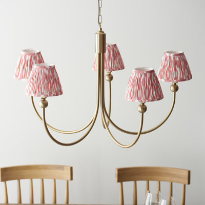 Santiago 5 - Light Shaded Chandelier