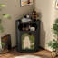 Armoire de rangement Armoire de coin multifonctionnelle.-108507796