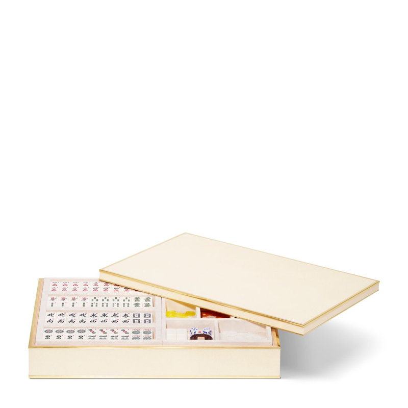 Ensemble de Mahjong Luxe Shagreen