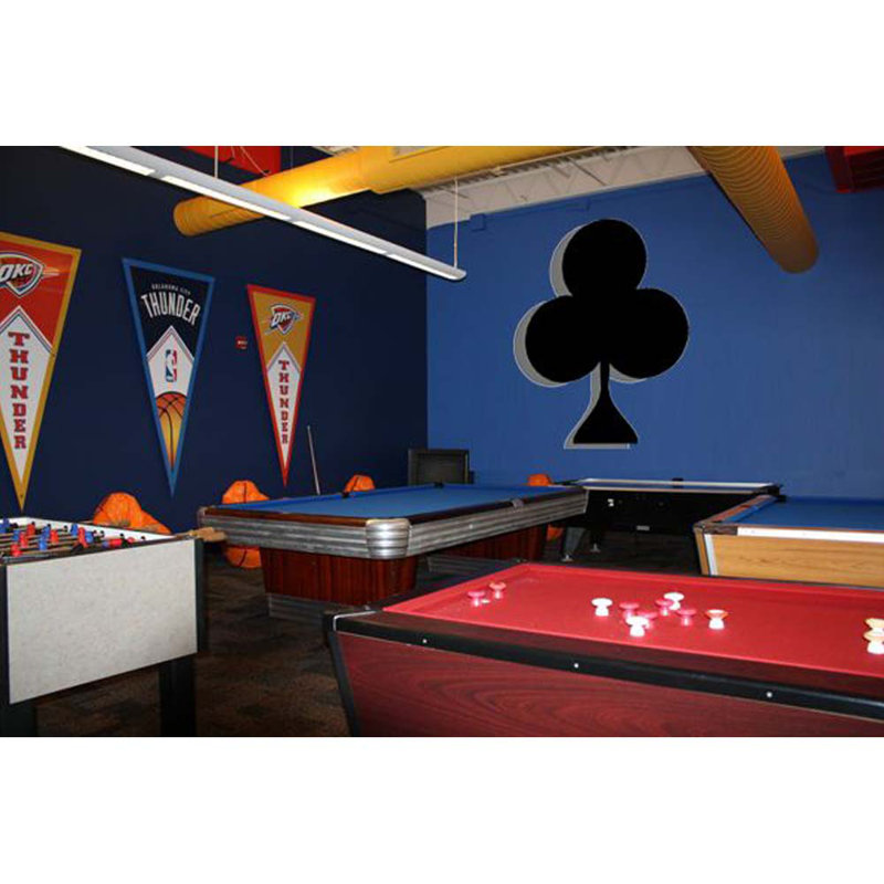 Adhésif décoratif clubs, H 36 po x l 28,5 po