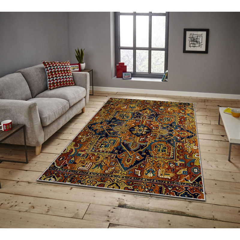 Luxurious Area Carpet (5.2 x 7.5 ft), 100% Polyester, 740 g/m² | Soft Velvet Fabric with Non-Slip Felt Dot Underside, Laminated Sponge for Comfort | Easy to Clean, Machine Washable at 86°F | Ideal for Living Room & Bedroom Decor