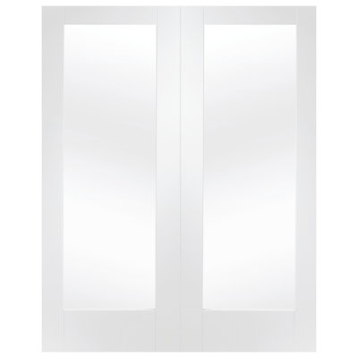 Internal Glazed White Primed Pattern 10 Pair