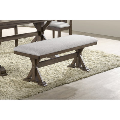 Banc de salle à manger rembourré pour le salon, la salle à manger