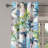 Bay Isle Home™ Tropical Themed Grommet Curtain Retro Wave Hawaii Fern Green Eggshell Rose-1527511113