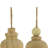 6.5'' Wood Presents Finial Ornament