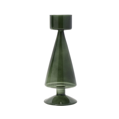 Glass Tabletop Tealight Holder