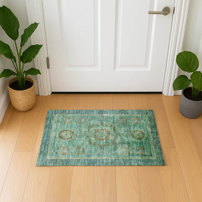 Premium Machine Washable Mayfield AMF2159 global Rug