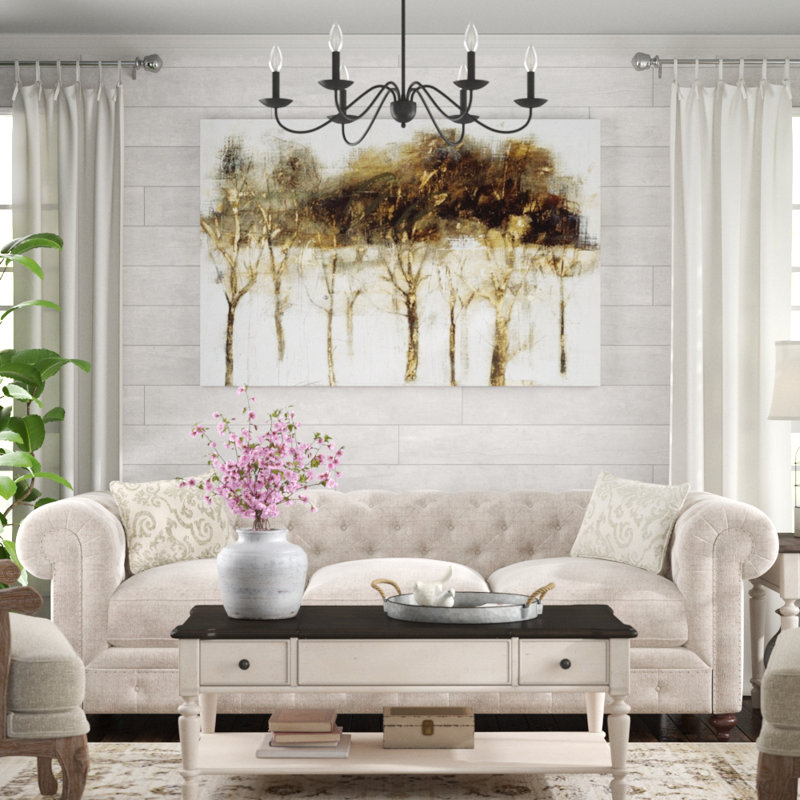 Patrick Wright " Tree Kingdom I " by Patrick Wright, 40" H x 60" W x 1.5" D, Glass Coat