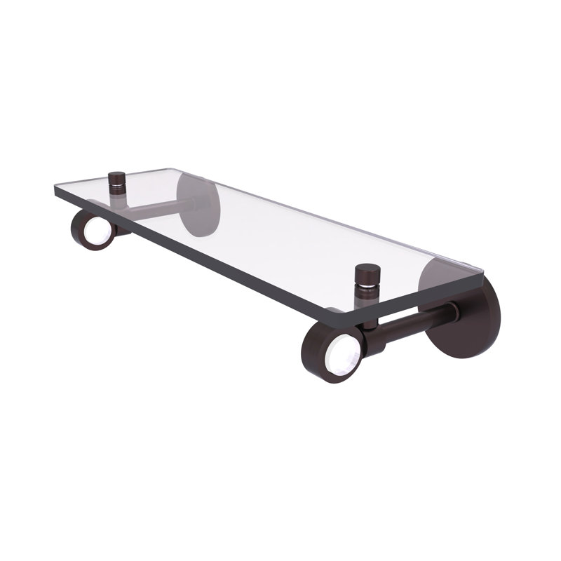 Margolis Bracket Shelf with Towel Bar, Antique Bronze