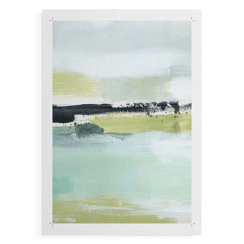 Sea Sea Layers I - Impression sur toile seulement - NON CADRE, H 18 po x l 12 po