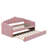 Twin Size Upholstered Daybed With Trundle And USB-1424270114