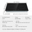 Plaque de cuisson électrique noire à 4 brûleurs 24 po avec double brûleur électrique VEVOR