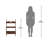 Chippendale Curio Accent Shelf