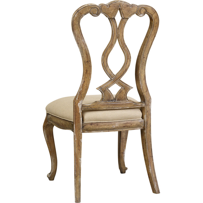 Chatelet Upholstered Dining Chair, Caramel Froth/Light Wood