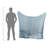 Donna Sharp Chunky Knit Blue Woven Throw-1632625865