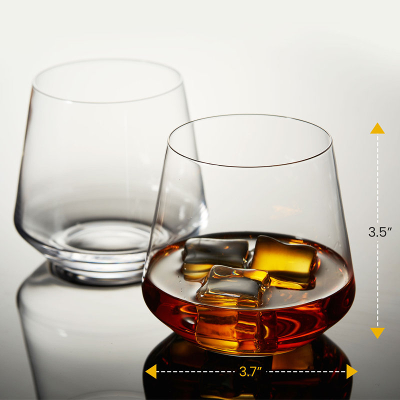 Verre à vin 15 oz. Verre cristal whisky, 6