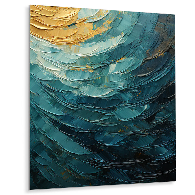 Okehampton - Abstract Spirals Metal Wall Art, 20" H x 12" W x 1" D