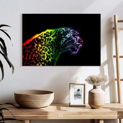 Crowle guépard coloré