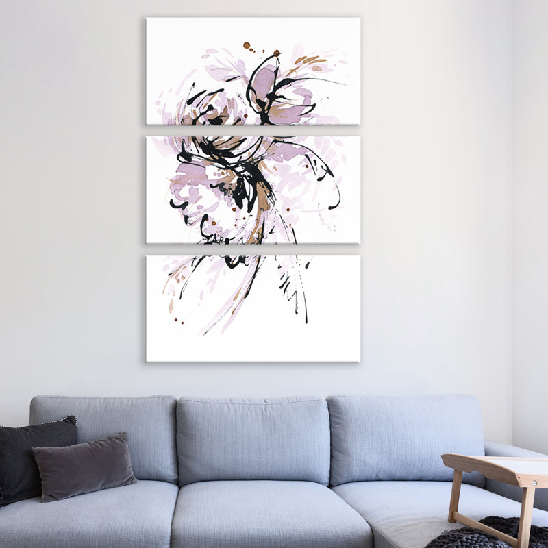 « windy day », art mural sur toile tendue, H 12 po x l 8 po x P 0,75 po