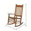 Chaise berçante moderne en bois massif-1651397418