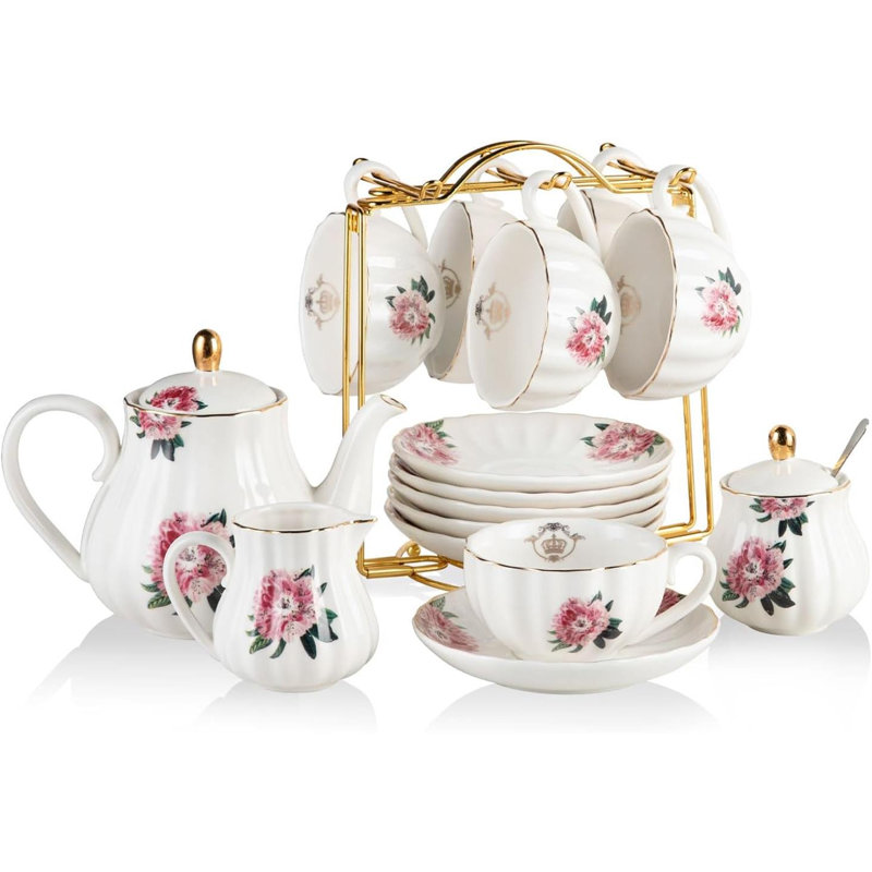 British Royal Series Porcelain Tea Set