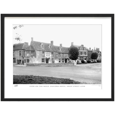 Lechlade, The Old Market Place C1950 by Francis Frith - Single Picture Frame Print