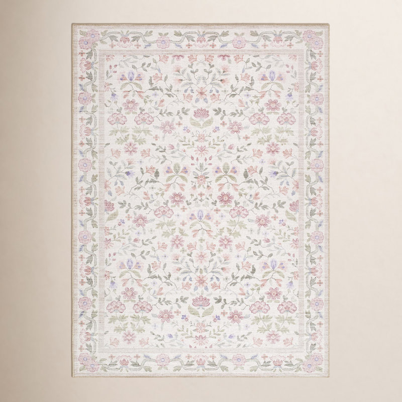 Tapis lavable à la machine Blandburg Myla, Rectangle 6'7" x 9'