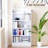 5-Shelf Multi-Functional Modern Wood Bookcase,-1767219423