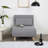 Nerissa Single 77cm Upholstered Tight Back Futon Chair