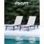 Chaise longue d'extérieur sans assemblage, ensemble de 2 chaises d'extérieur en aluminium, chaise longue de piscine à dossier ajustable et à dossier réglable-1085857293