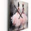 Rose Ballet Dance I - Horloge murale moderne de divertissement-99630606