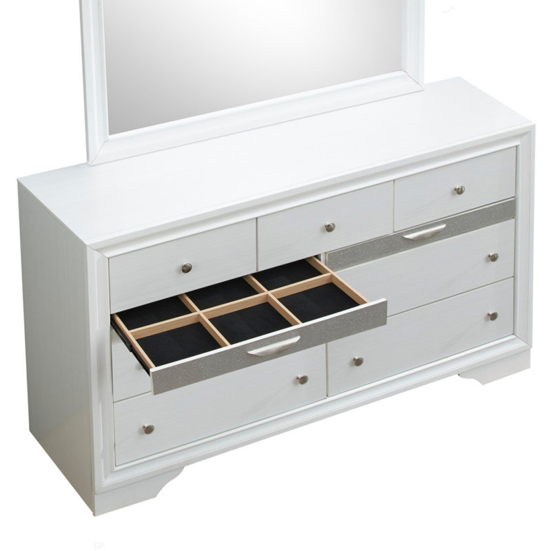 Commode Madrid G02390-D, Blanc