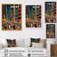 Art déco rétro City Life I - Fashion Woman, art mural encadré-123284185-123284193