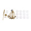Lustre sphérique spoutnik 12 lumières Freddrick-1242224048