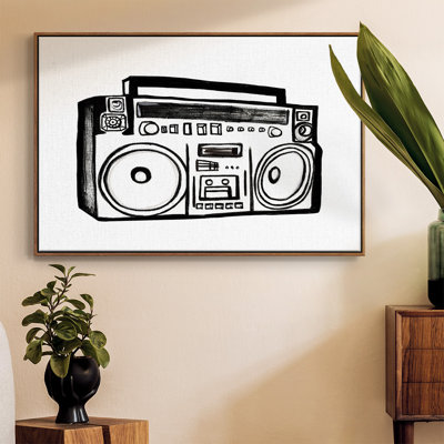 " Boombox Sketch "