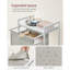 MDF, Steel, Oxford Fabric Laundry Cart-134442149