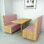 Banc rembourré en similicuir Modern Modern-101364063