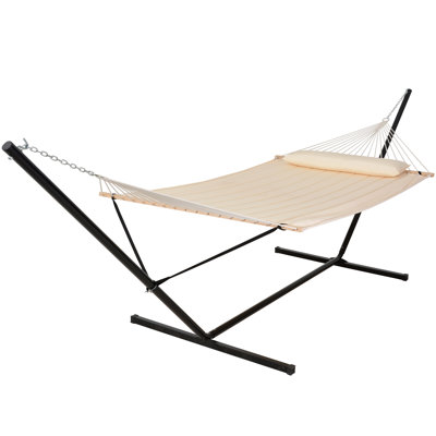 2 Person Spreader Bar Hammock with Stand