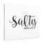 Salty - Wrapped Canvas Print-1219197411