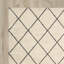 Tapis ivoire/gris anthracite poils longs Finkle-835273744