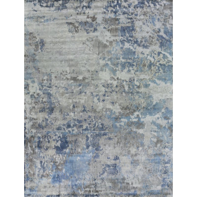 Reflections Viscose Abstract Indoor Rug