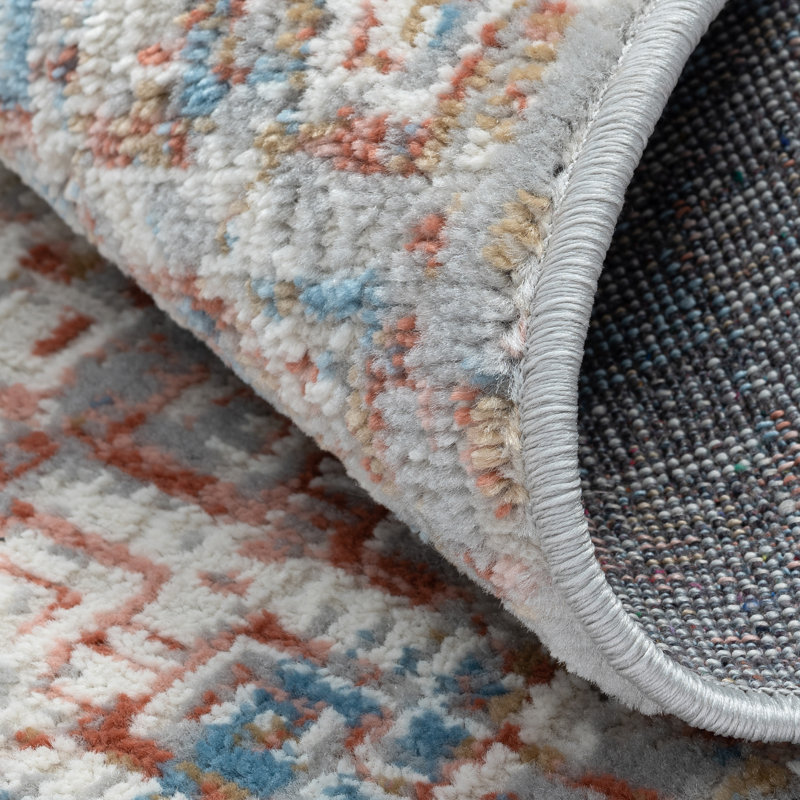 Lily beige Rug, Round 120cm