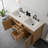 Vandemark 54" Double Vanity - Textured Natural