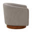 Chaise pivotante en tissu Arnardo-904070687