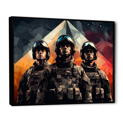 Military Precision Soldiers - Military Wall Art